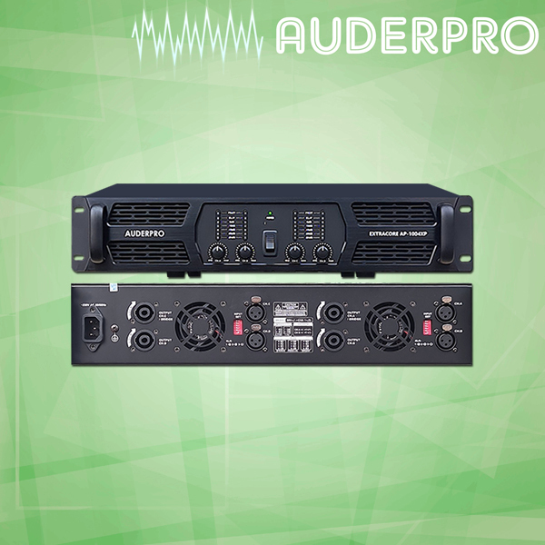 DAFTAR HARGA POWER AMPLIFIER STEREO PROFESSIONAL AUDERPRO EXTRACORE AP 404XP 400 WATT X 4 KUALITAS P