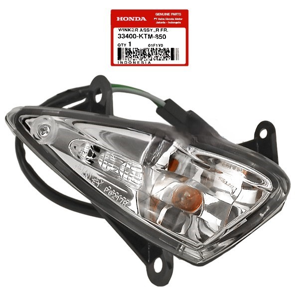 Lampu Sein Riting Depan Kanan Supra X 125 Lama 2005 - 2006 | 33400KTM850 100% ORI AHM