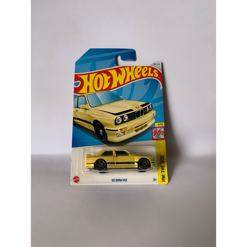 Hotwheels ‘92 Bmw m3 kuning