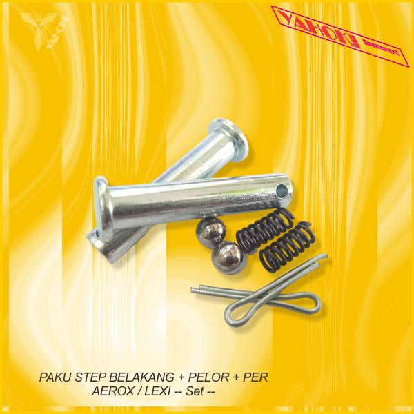 Paku Step Belakang + Pelor + Per Aerox / Lexi -- Set --