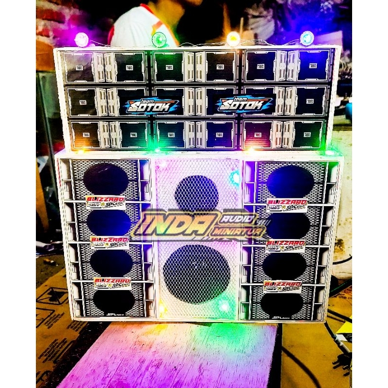 MINIATUR SOUND SYSTEM BLUETOOTH