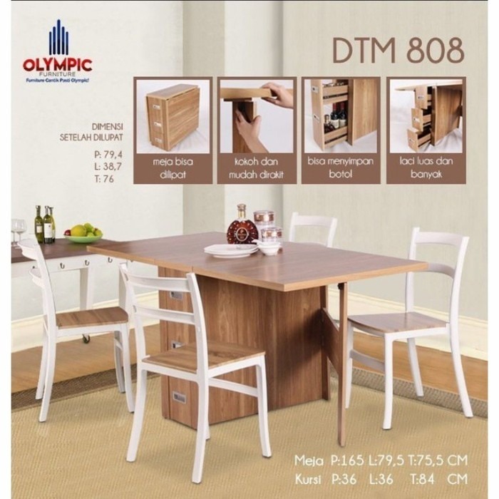Olympic Meja Makan DTM Juno 808