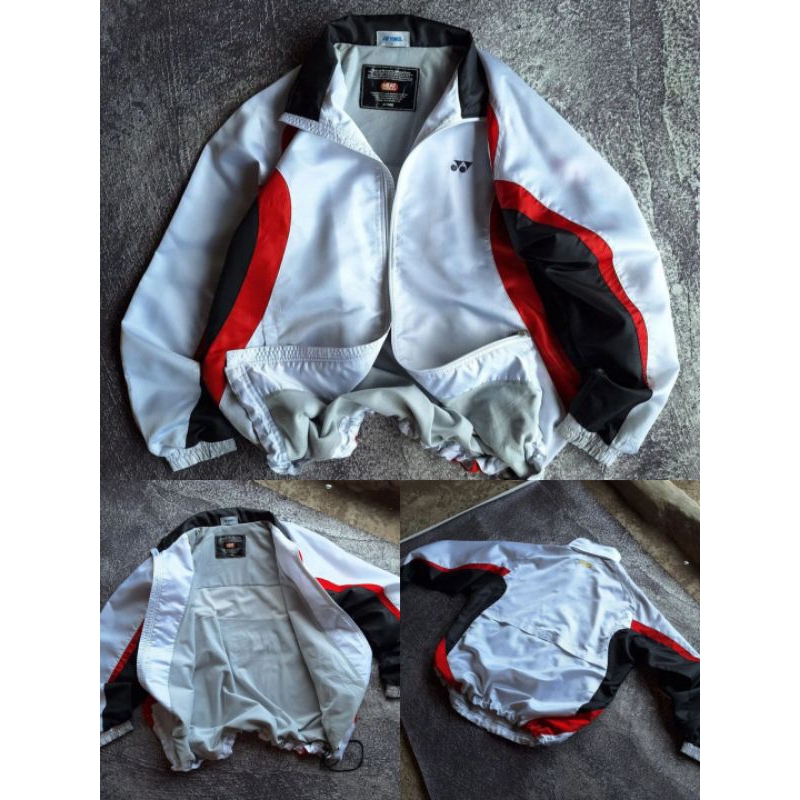 jaket vintage yonex windbreaker