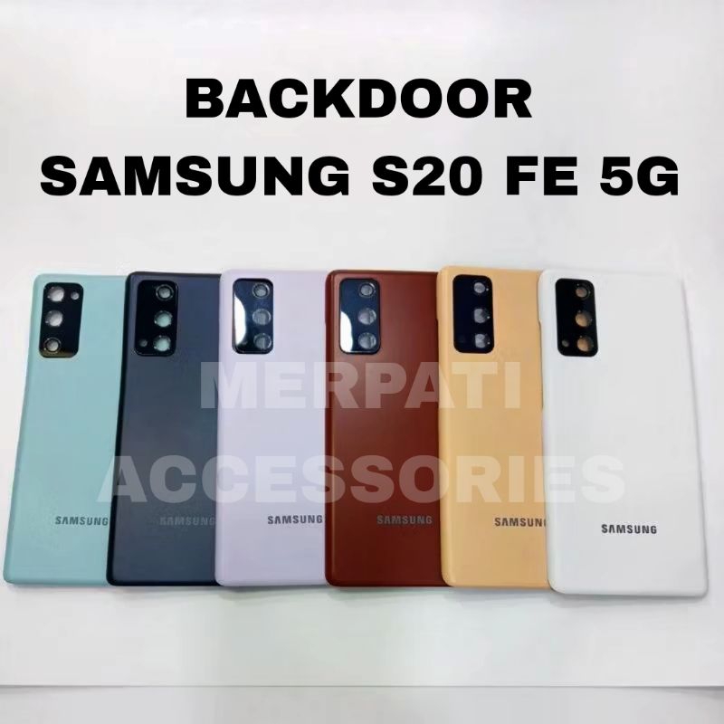 BACKCOVER BACKDOOR SAMSUNG S20 FE 5G /  TUTUP BELAKANG SAMSUNG S20 FE 5G