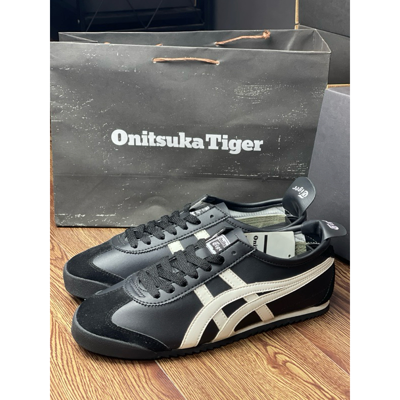 onitsuka tiger mexico 66 black white