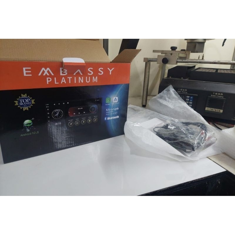 head unit embassy platinum seperti baru hanya dicoba