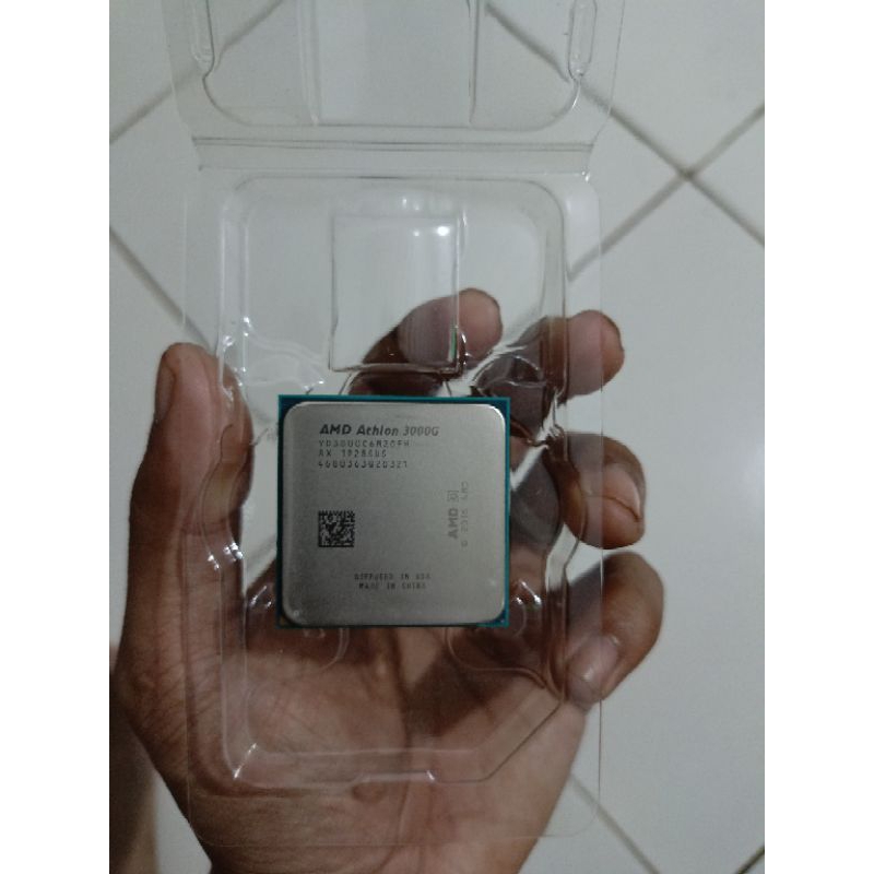 Athlon 3000g second tray