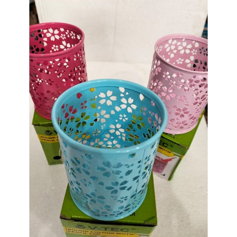 PEN STAND 802 merk VTEC TEMPAT PEN CANTIK TEMPAT PEN MOTIF