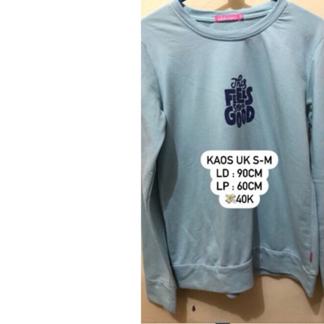 kaos sky blue