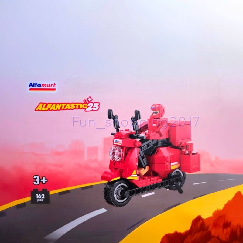 Brick Motor Delivery Official Merchaindise ALFAMART