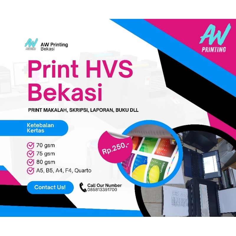 

PRINT HVS, BUKU, SKRIPSI, LAPORAN, MAKALAH