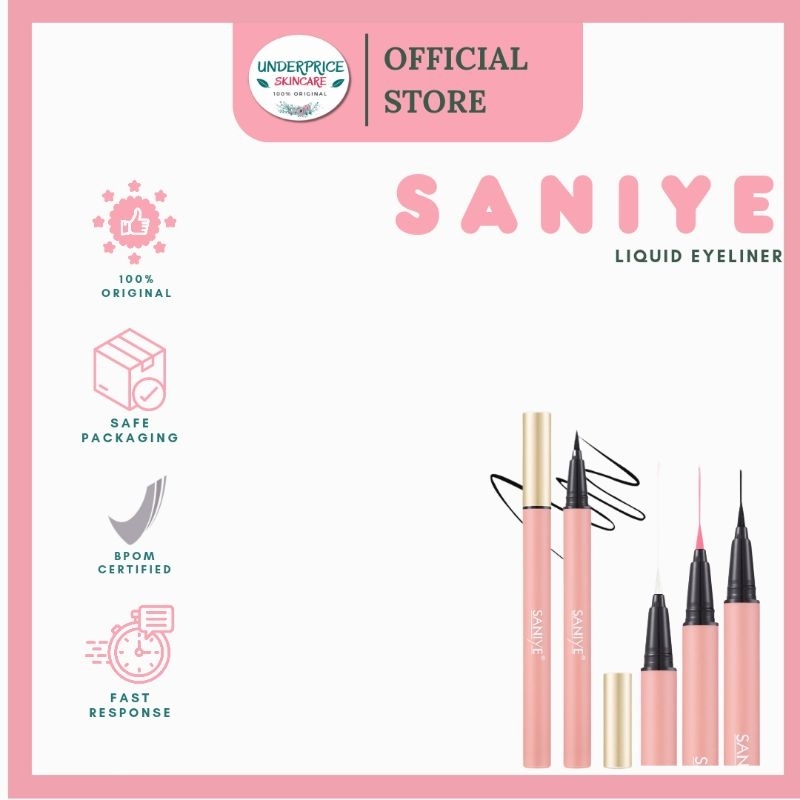 Saniye Liquid eyeliner Waterproof Eyeliner matic M438