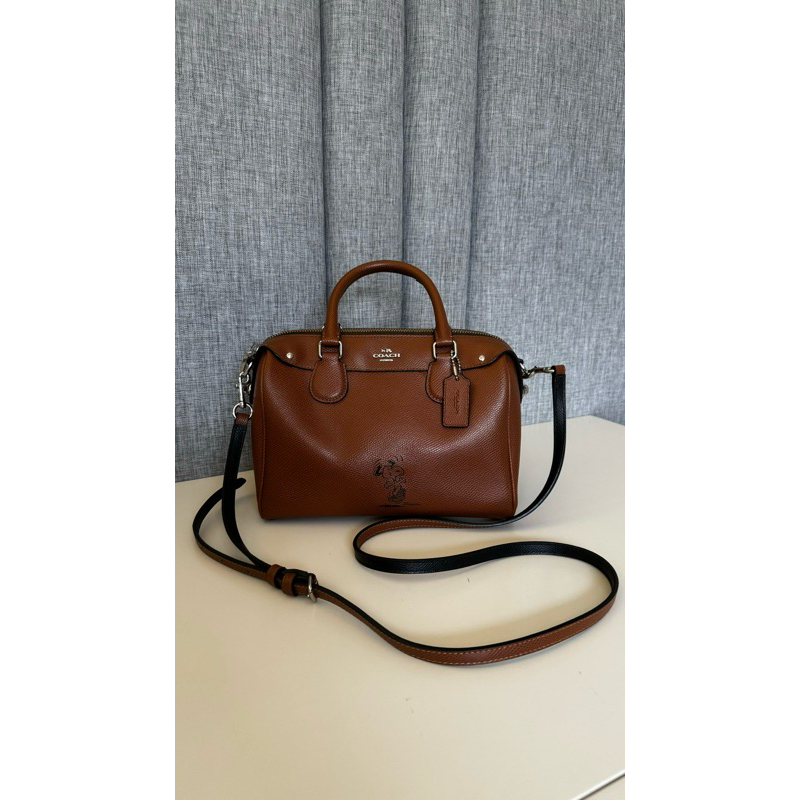 preloved tas coach mini bennet satchel