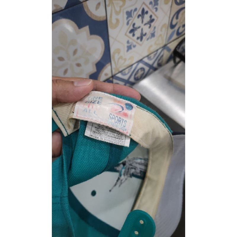 Topi Florida marlins tag SS vintage