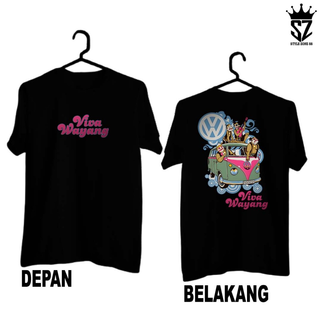 Kaos Baju Punokawan Vol 1 | Kaos Wayang Semar Punokawan | Indonesia Culture