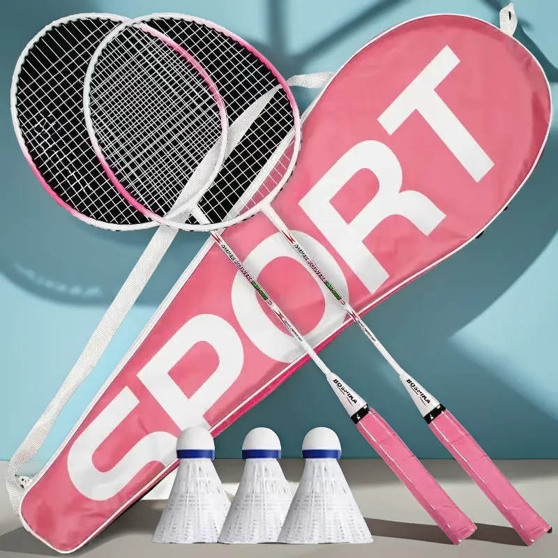 【BOSHIKA】 badminton profesional pelatihan baru racket badminton racket integrated racket/badminton r