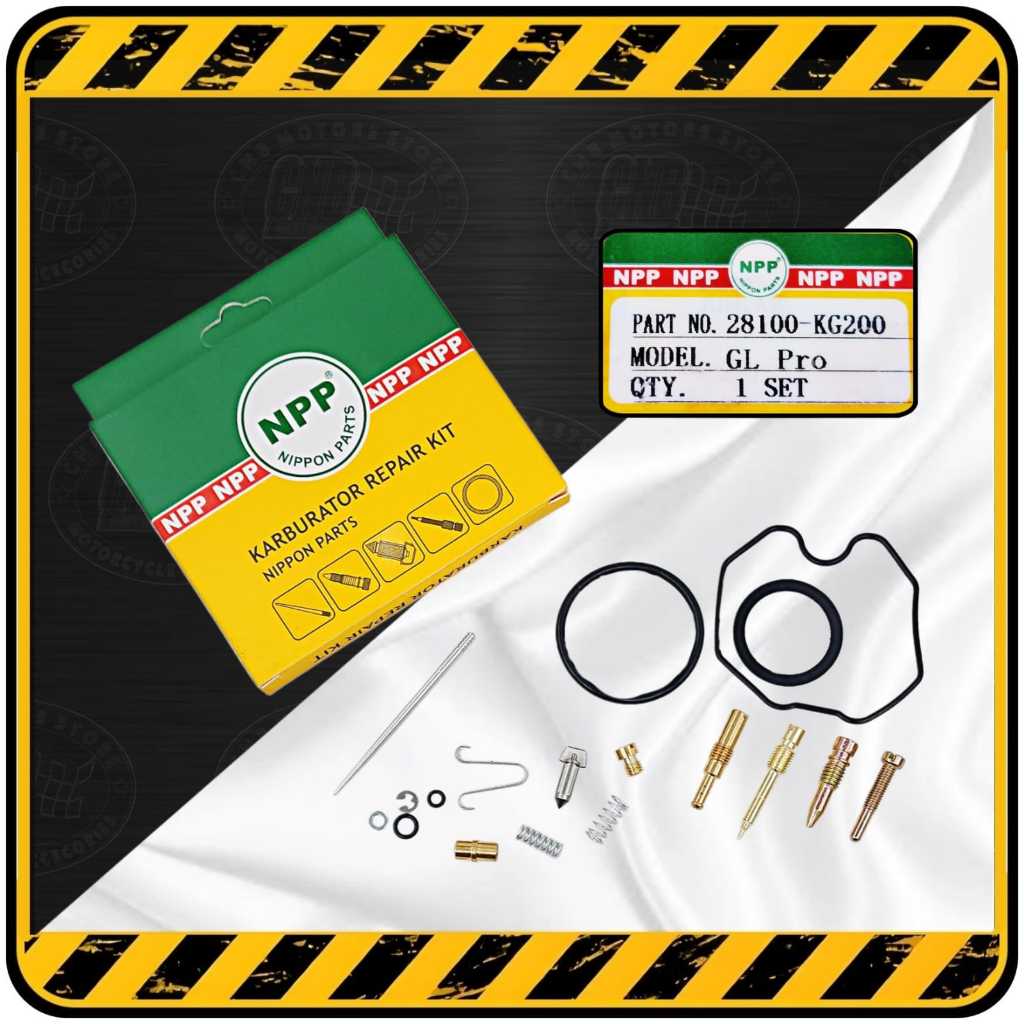 NPP >> Repair Kit Karbu / Karburator Honda GL PRO CDI / SERIES / BLACK ENGINE ( KG2 / PZ30 )