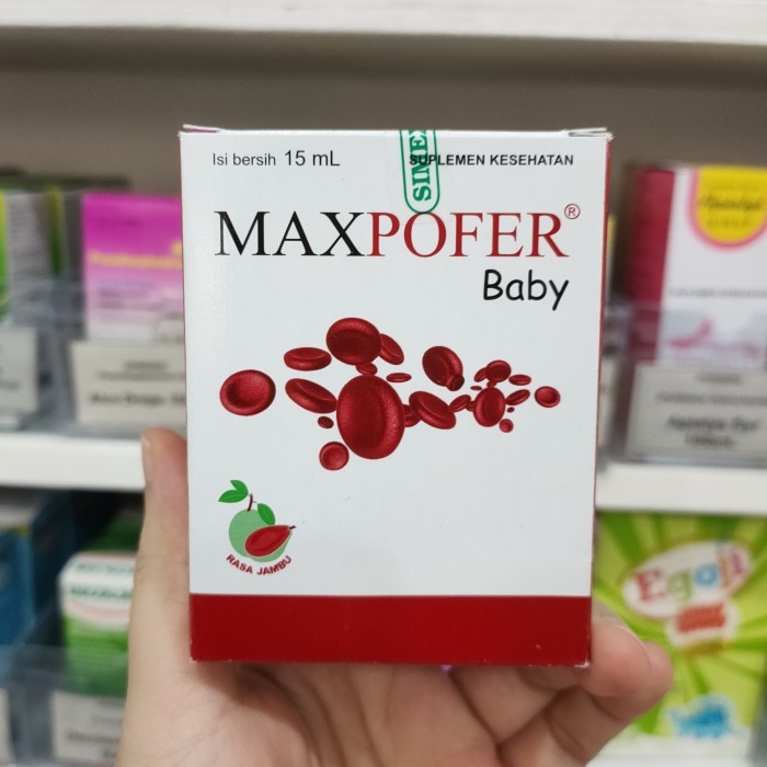 Maxpofer Drop / Maxpofer Baby Isi 15 ML - Memenuhi Kebutuhan Zat Besi