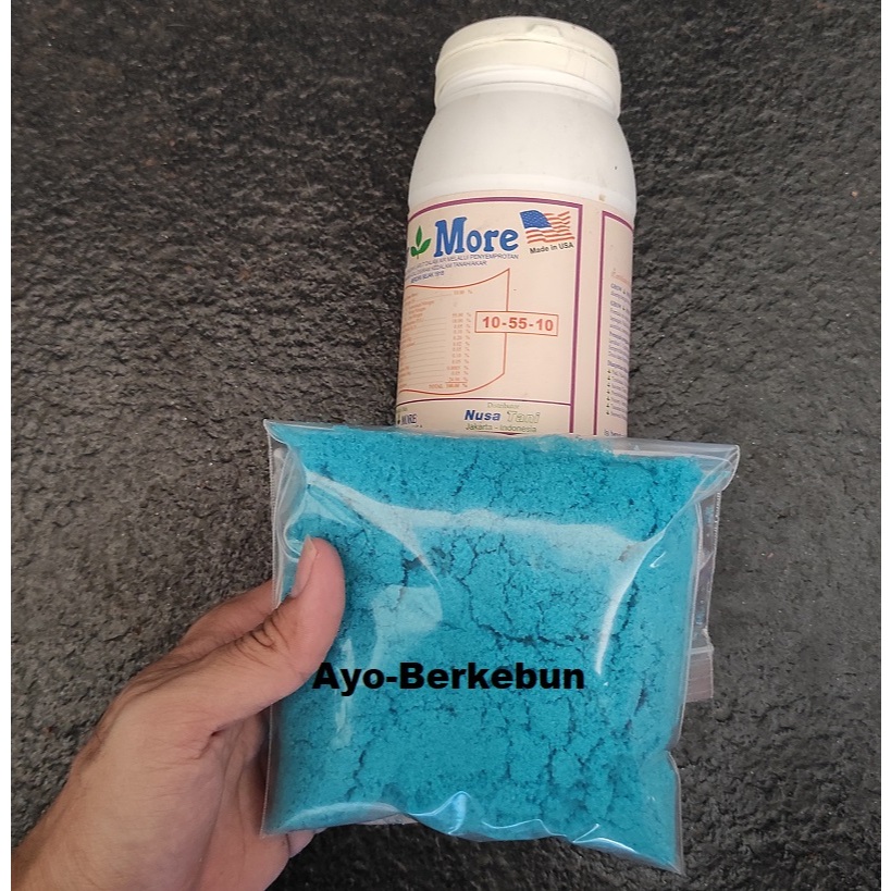 Pupuk Growmore 10 55 10 200 gram Repacking / Pupuk Growmore 10-55-10 / Pupuk Grow More 10-55-10 / Pu