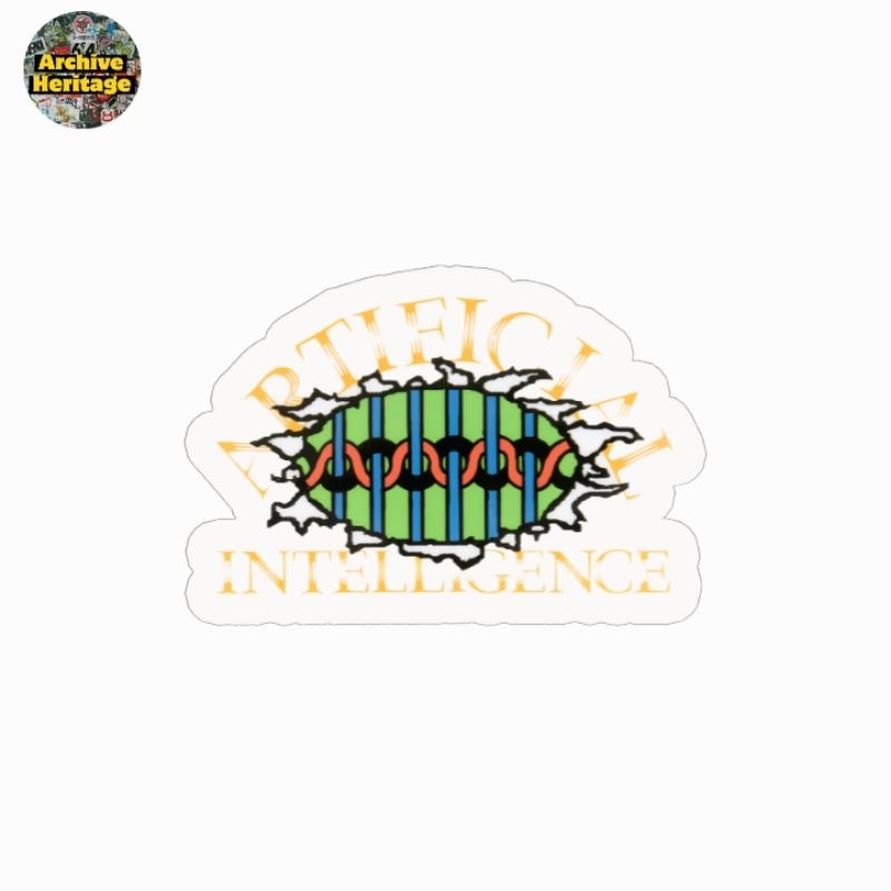 

sticker Brain Dead Artificial Intelligence clothing brand streetwear stiker