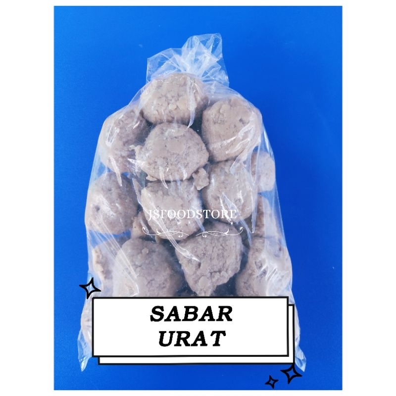 

Bakso Ikan Sabar / Baso Isi Tetelan / Baso Isi Gajih / Baso Isi Urat/ 100% Asli Pelabuhan Ratu