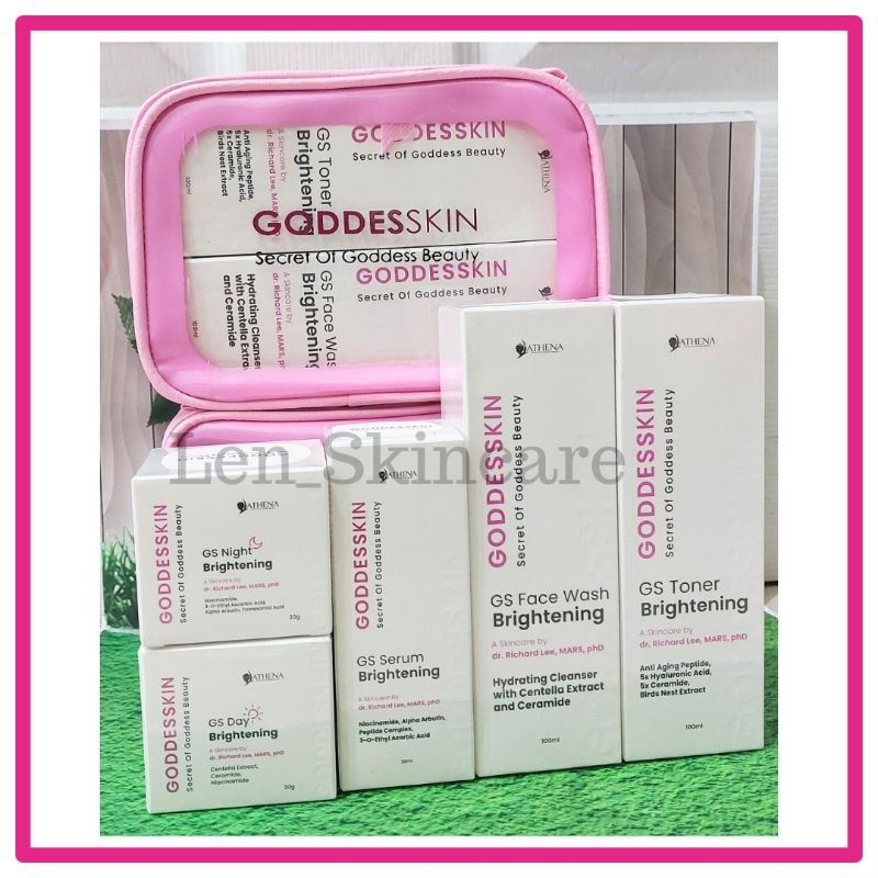NEW‼️GODDESSKIN GS Paket Brightening ACNE Series dr.Richard Lee Formulasi Baru| Mencerahkan Flek| An
