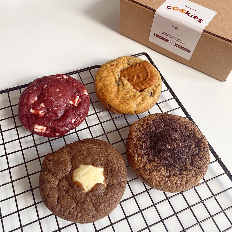 

Soft Cookies vol.2 (Tiramisu, Red Velvet, Earl Grey, Lotus) by Havany's Kitchen