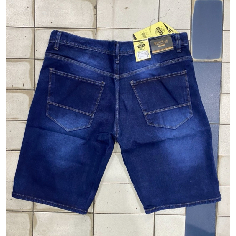 celana jeans pendek jumbo pria (33-38) celana pendek jumbo cowok