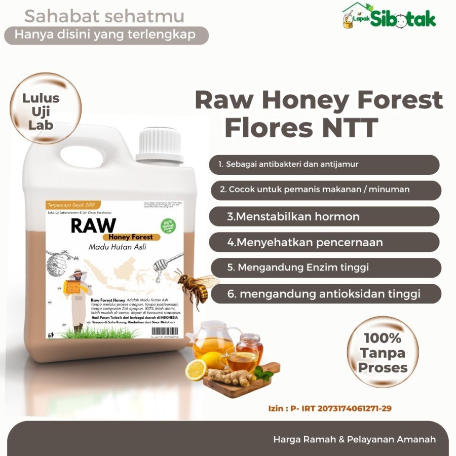 

MADU FLORES NTT 1000Gr / RAW HONEY