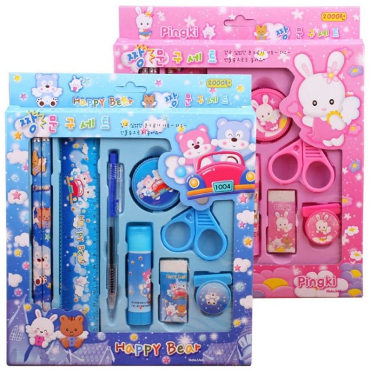 

Ready Hemat Paket Alat Tulis Set 9 In 1 Mini Stationery Set Karakter Set Alat Tulis Anak Souvenir Kado