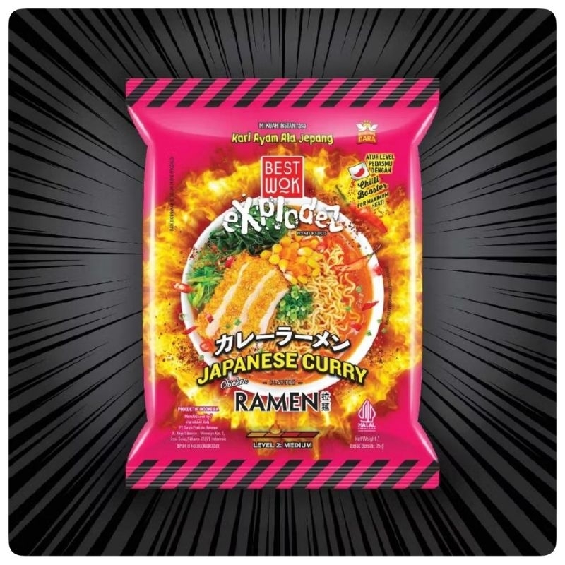 

Best Wok Mi Kuah Japanese Curry Chicken Ramen 75gr