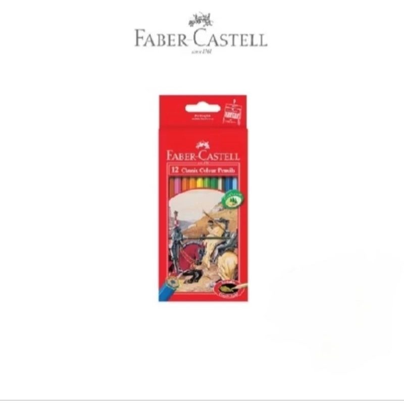 

PENCIL WARNA FABER CASTELL CLASSIC SET 12
