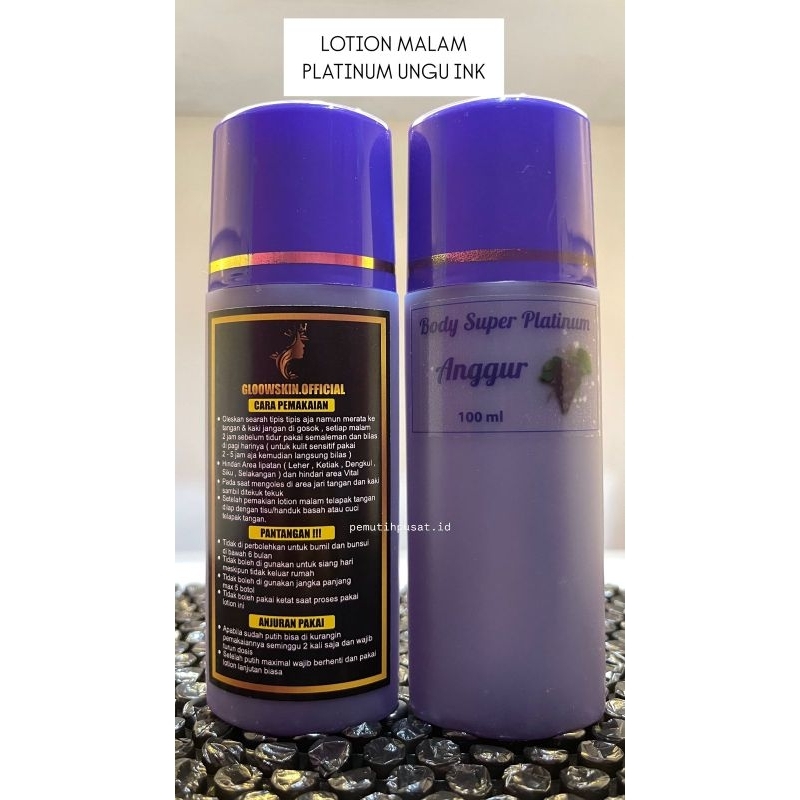 (HB MALAM) PLATINUM UNGU INKOPAD 004001