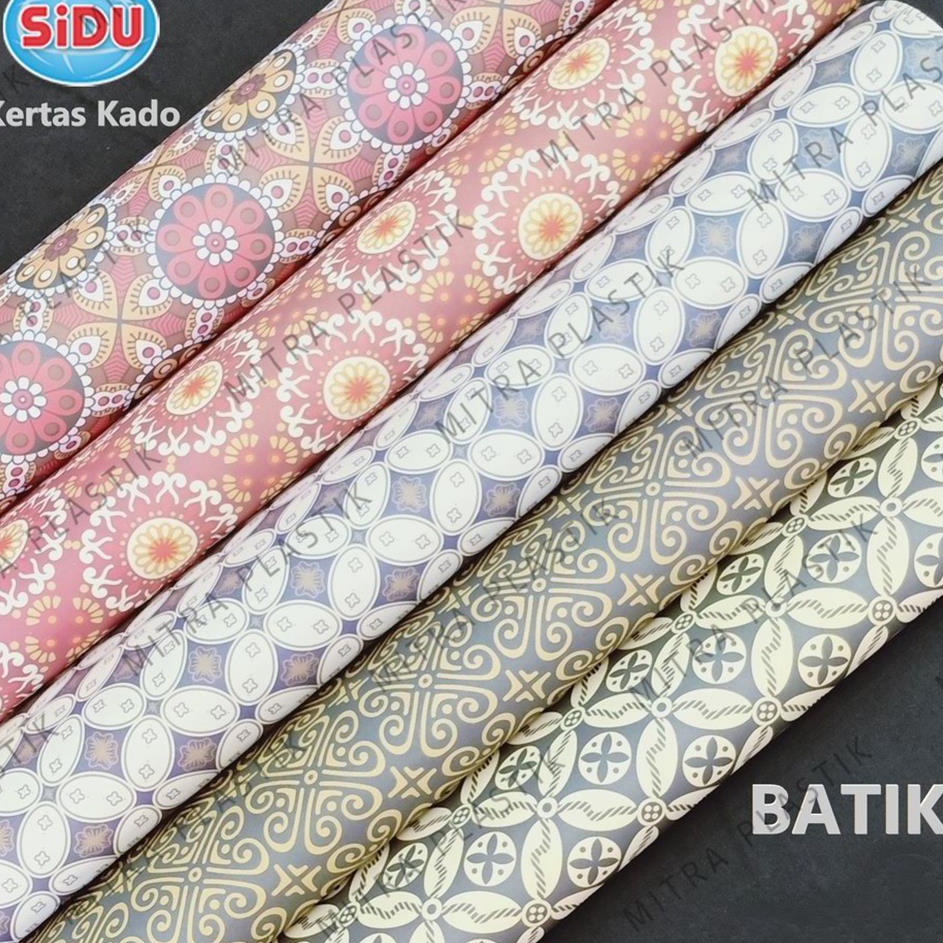 

Murah Baru isi 5pcs Kertas Kado Batik Bungkus Kado Wrapping Paper Batik Kertas Kado Sidu
