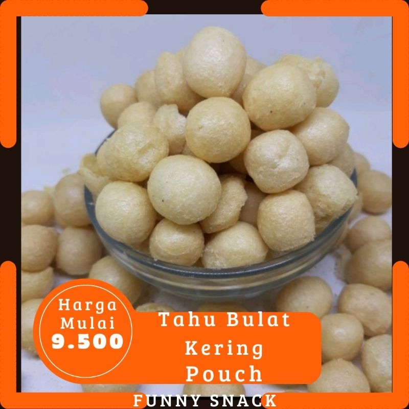 

Tahu Bulat Mini asin gurih / pedas daun jeruk