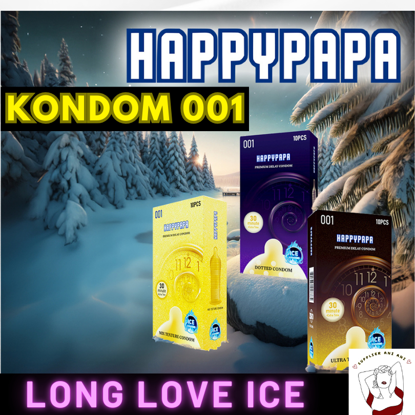 Kondom Duri Bergerigi  VIRAL 001 Kualitas Jepang Premium - Condom Dotted Rubbed 001 - Privasi Aman C