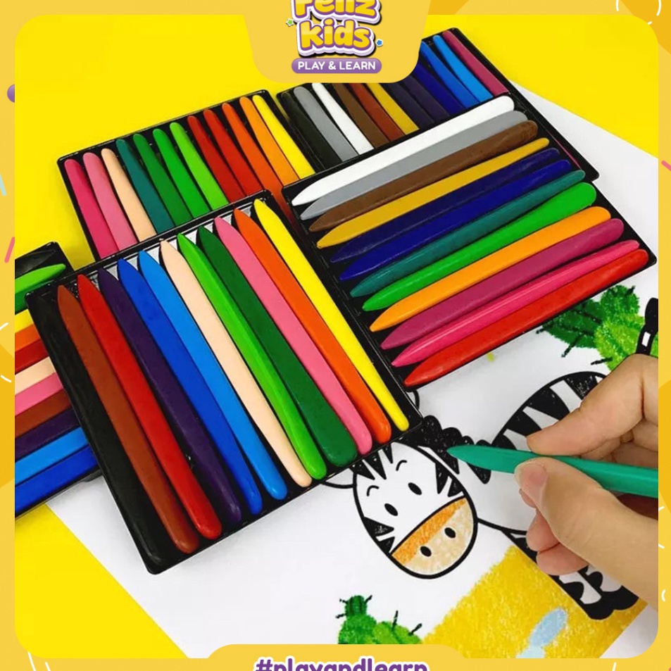 

Langsung Pilih FELIZKIDS FK6 Set Krayon Lengkap Anak Anti Air Tidak Nempel Lengket Kotor di Tangan Crayon Set Sekolah Plastik Non Toxic Magic 122436