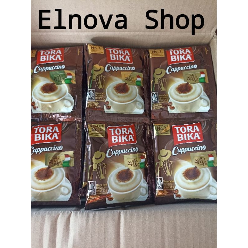 

Kopi Torabika Cappuccino 1 Renteng isi 10 pcs Terlaris & Termurah