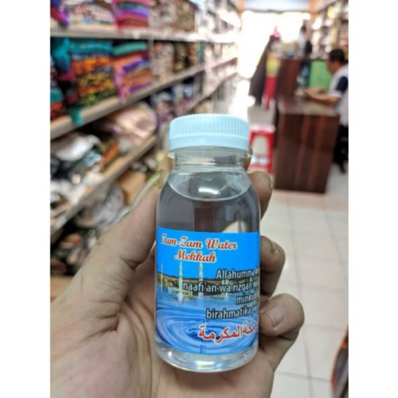 Botol Kosong Air Zamzam Kemasan 80Ml | Botol Bening Air Zamzam