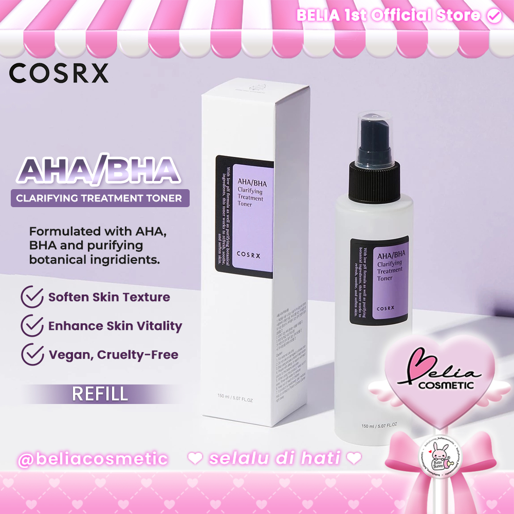 ❤ BELIA ❤ COSRX Series AHA/BHA C.Toner | Low PH Good Morning Gel Cleanser | Salicylic Acid | LowPH |