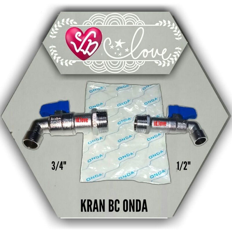 Kran BC Onda 3/4"