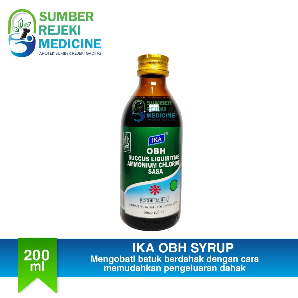 IKA OBH Obat  200L / Batuk Berdahak / Obat Batuk Herbal / OBH