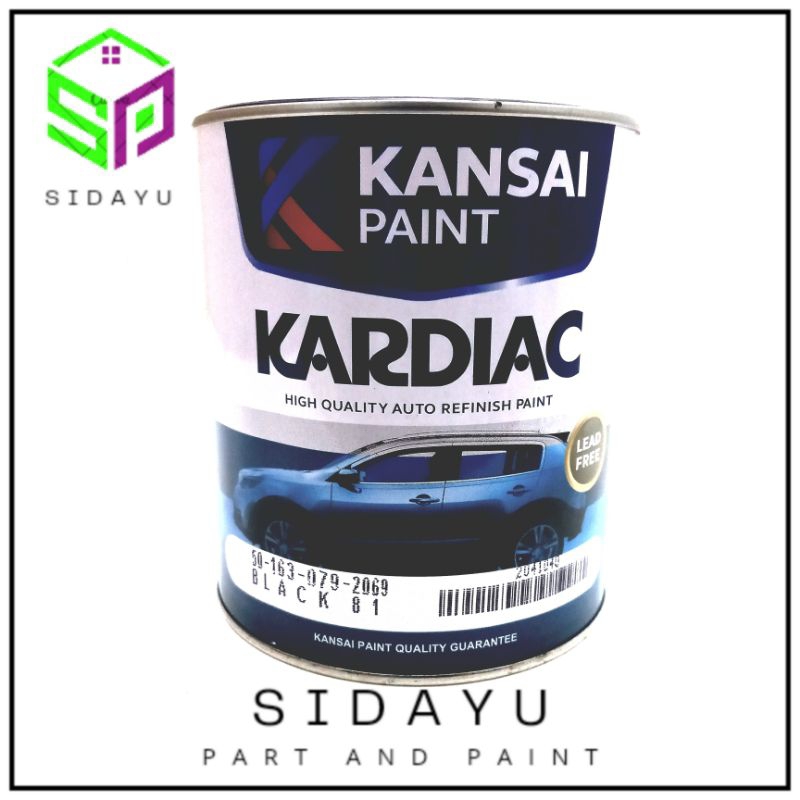 Cat NC Duco Kansai Paint Kardiac Black 81