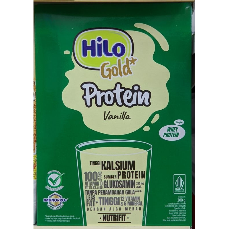 HILO Gold 200 Gram Varian Vanilla || Hilo || Susu Hilo || Susu Hilo Gold || Susu Hilo Vanilla || Sus