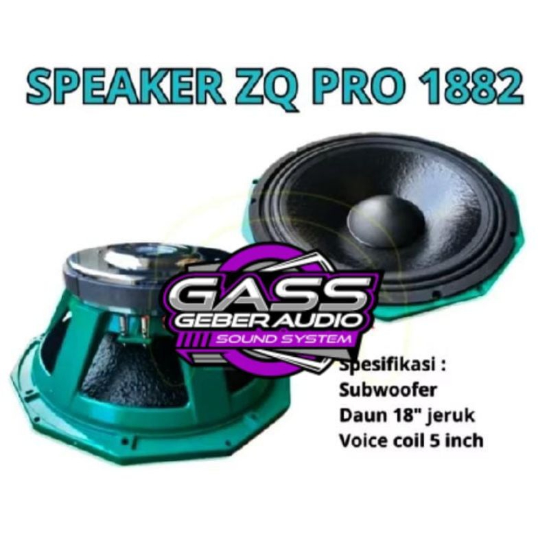 Speaker 18 inch ZQ PRO PD1882