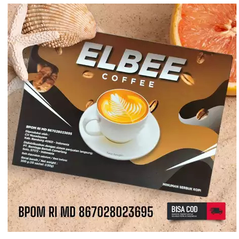 

Kopi Elbee I Elbee Coffee I Kopi Stamina I Elbe I BBC I 1 Box isi 10 sachet