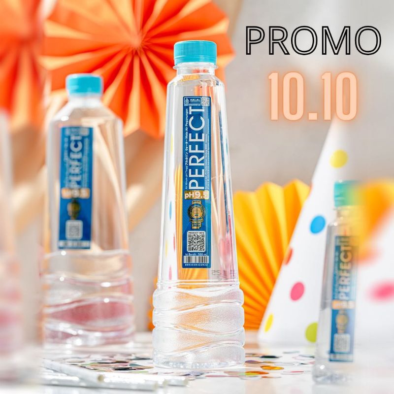 

Perfect Natural Alkaline Water pH 9.5 500 ml