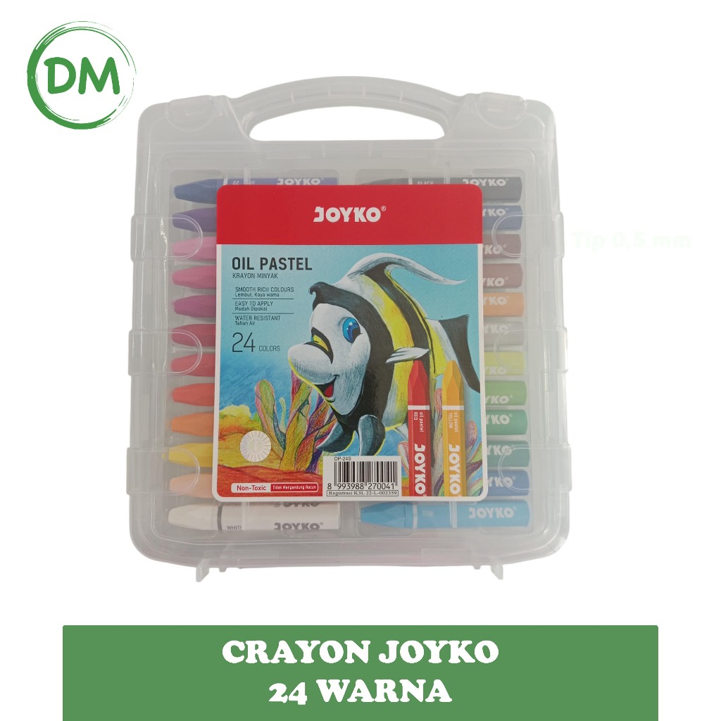 

JOYKO KRAYON 24 WARNA