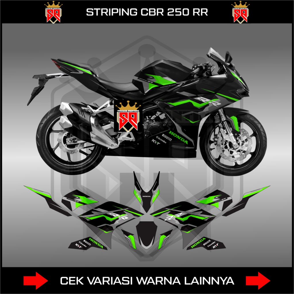 STRIPING CBR 250RR 2020 / DECAL STICKER HONDA CBR 250 RR