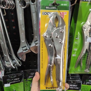 SELLERY Tang Buaya Bengkok 10" (inch) / Tang Jepit Sellery 10inci/ TANG JEPIT TANG BUAYA